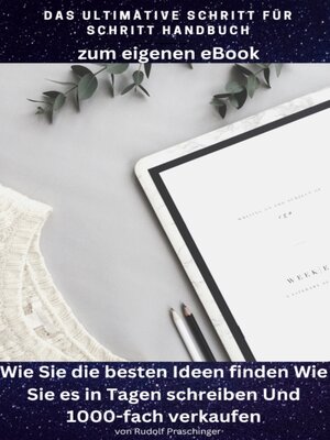 cover image of Das ultimative Schritt für Schritt Handbuch zum eigenen eBook